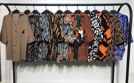 شومیز جلو دکمه