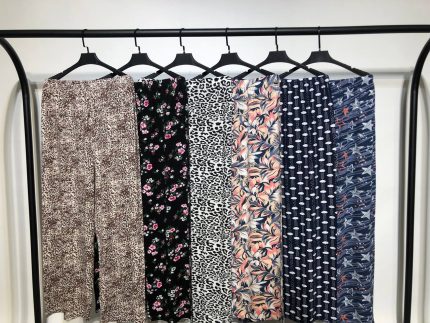 شلوار ویسکوز طرحدار