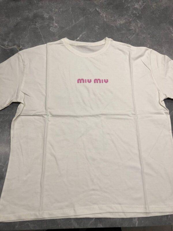 تیشرت لانگ miu miu