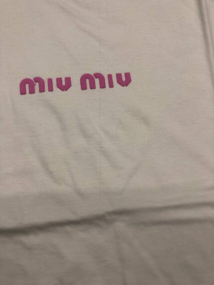 تیشرت لانگ miu miu