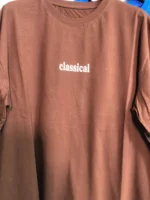 تیشرت باکسی چاپ CLASSICAL