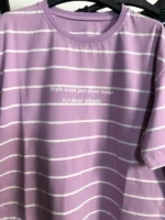 تیشرت باکسی راه راه چاپ استایل