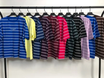 تیشرت باکسی راه راه چاپ لس انجلس