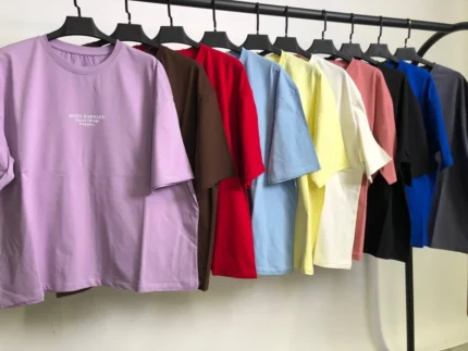 تیشرت باکسی چاپ MOVE FORWARD