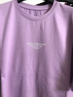 تیشرت باکسی چاپ MOVE FORWARD