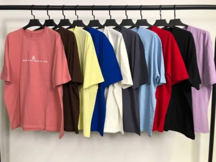 تیشرت لانگ پنبه چاپ MADE IN