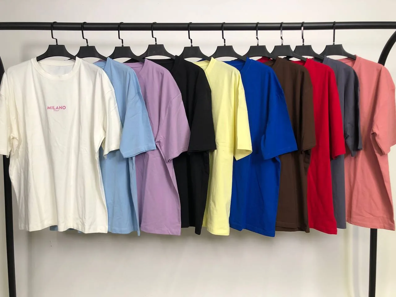 تیشرت لانگ پنبه چاپ MILANO تیشرت لانگ پنبه چاپ MILANO