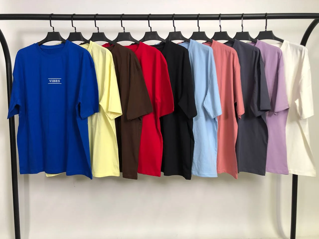 تیشرت لانگ پنبه چاپ VIBES تیشرت لانگ پنبه چاپ VIBES