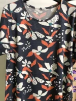 تیشرت ویسکوز یقه گرد پک طرح بندی دوم