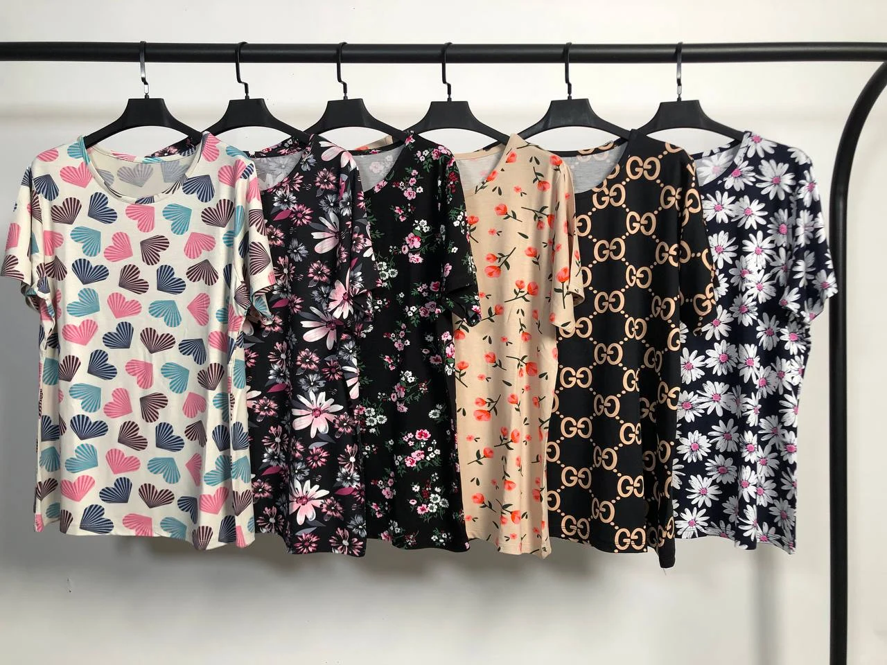 تیشرت ویسکوز یقه گرد پک طرح بندی سوم تیشرت ویسکوز یقه گرد پک طرح بندی سوم