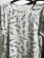 تیشرت ویسکوز یقه گرد پک طرح بندی سوم