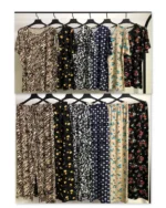 ست تیشرت و شلوار ویسکوز پک طرح بندی چهارم