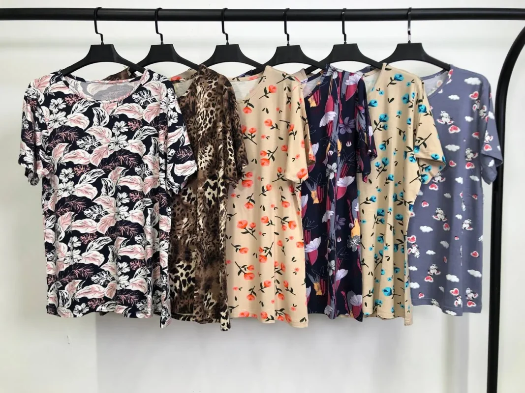 تیشرت یقه گرد پک طرح بندی دهم