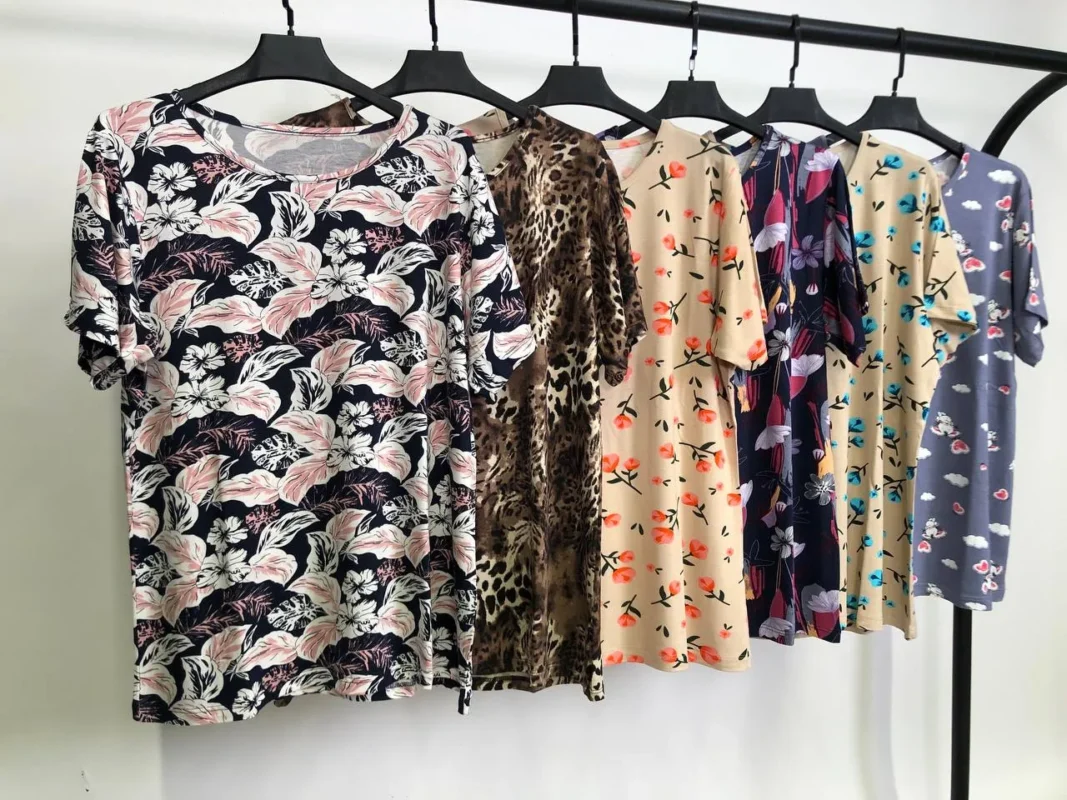 تیشرت یقه گرد پک طرح بندی دهم