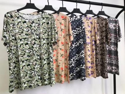 تیشرت یقه گرد پک طرح بندی نهم