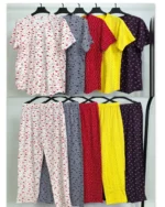 ست تیشرت و شلوار پنبه