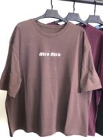 تیشرت باکسی چاپ miu miu 3